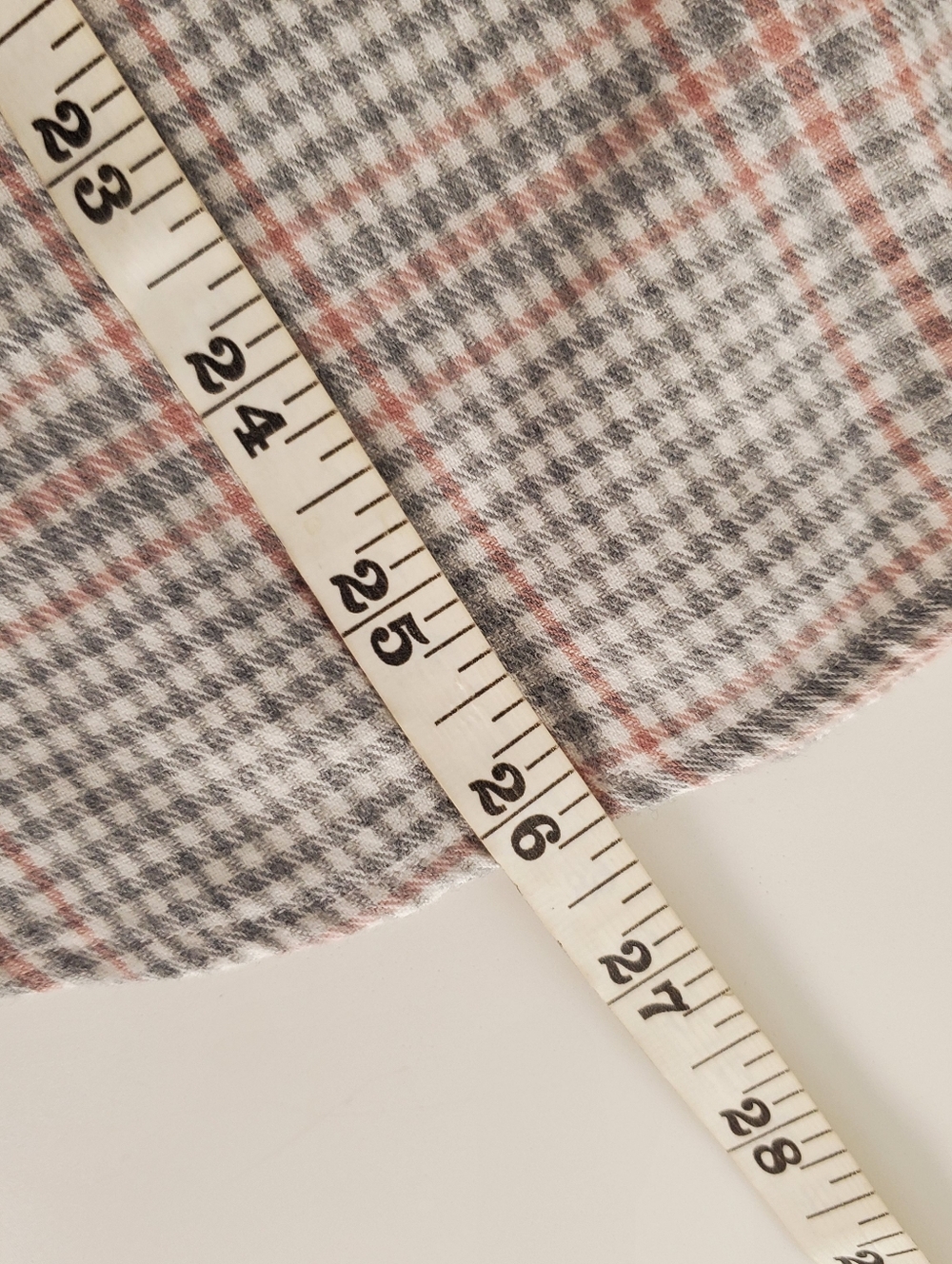 Frank & Eileen Eileen Relaxed Button-Up Shirt in Camel, Cream, Gray Plaid Size S - Picture 5 of 14